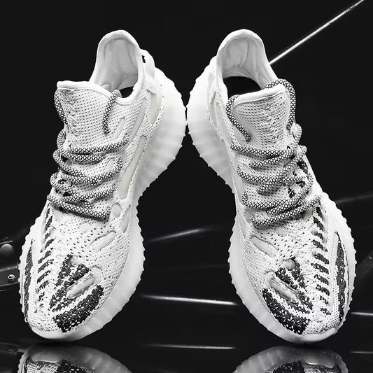 2024 New Summer Large Size Breathable Sports Casual Running Shoes Trendy Men's Footwear Rubber Sole Adult Leisure Sport Shoes
